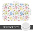 thumbnail image 2 of Sikiie Easter Egg3 Print Flannel Anti-slip Floor Mat 16x24in, Thickened Dustproof Entrance Door Mat Floor Mat for Kitchen, Bathroom, Laundry Room, 2 of 7