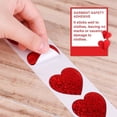 thumbnail image 2 of 500 pegatinas de corazón, etiquetas adhesivas de amor para álbum de recortes de corazón de 1,5 pulgadas para el día de San Valentín, boda, fiesta, 2 of 5