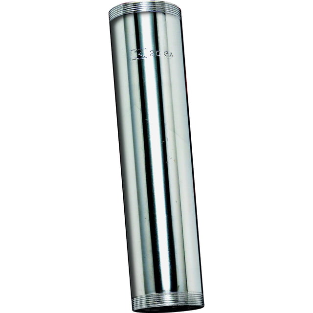 Tubo de extensión Plumb Pak PP10CP de 3,2 cm de diámetro, 15 cm de largo, roscado