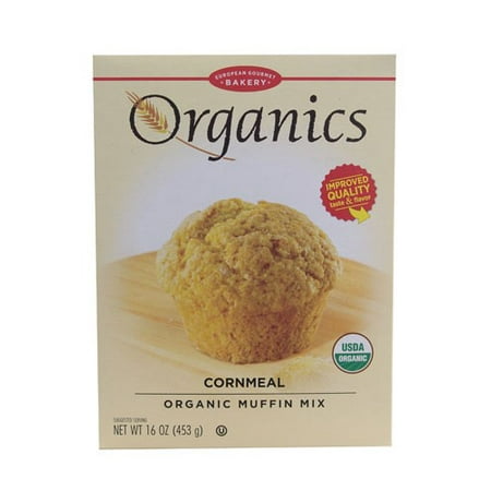- European Gourmet Bakery Organic Muffin Mix Cornmeal 16 oz