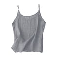 thumbnail image 5 of XXWXYD Cotton Linen Sets for Girls 2 Piece Outfits Spaghetti Strap Tank Tops Matching Wide Leg Pants Kids Summer Casual Linen Set, 5 of 5