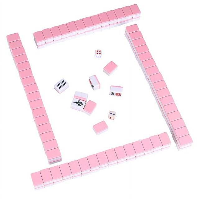 Mini Mahjong portátil de 26 mm para viajes, para dormitorio de estudiantes, para llevar en el bolsillo, fichas pequeñas de Mahjong