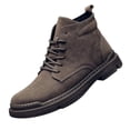 thumbnail image 5 of Botas cortas de moda retro británicas para hombre, con costuras de fondo suave, de piel de cerdo y ocho, zapatos para hombres jóvenes, 5 of 5