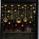 thumbnail image 4 of Pegatina de pared electrostática de copo de nieve con efecto de purpurina de Navidad, decoración de habitación de niños, ventana de vidrio, decoración del hogar, papel tapiz de Año Nuevo, 4 of 4