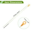 thumbnail image 3 of Unique Bargains No.06K115611E Engine Oil Dipstick for Audi A3 2009-2013 for Audi Q3 2015-2018 Orange Oil Level Dip Stick Double Hole Indicator Plastic 1 Pc, 3 of 6