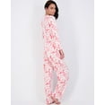 thumbnail image 3 of Real Essentials 2 Pack: Women’s Pajama Set Super-Soft Short & Long Sleeve Top With Pants (Available In Plus Size), 3 of 6