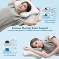 thumbnail image 4 of Poalid Orthopedic Cervical Pillow for Side Sleepers, Ergo Memory Foam Pillow for Neck Pain, Ergonomic Contour Support, Dual-Height Ergonomic Support For All Sleeping Positions, 4 of 16