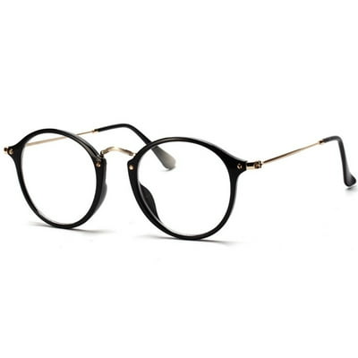 Vintage Round Eyewear Frames Retro Optical Glasses Frame Eyeglasses Goggle Women Men