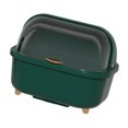 thumbnail image 4 of Ahorro De Espacio, Caja Versátil Para Secar Platos Con Tapa, Orificios De Drenaje, Mantiene La Vajilla Seca, Material Plástico, Accesorios De Cocina, 4 of 8