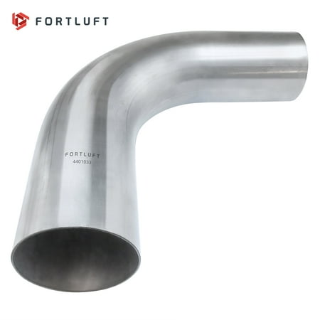 FORTLUFT Universal Mandrel Exhaust Bend Pipe Stainless Steel 90 degree 3.00''/76mm