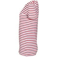 thumbnail image 3 of SOLS Womens Miles Striped Short Sleeve T-Shirt, 3 of 4