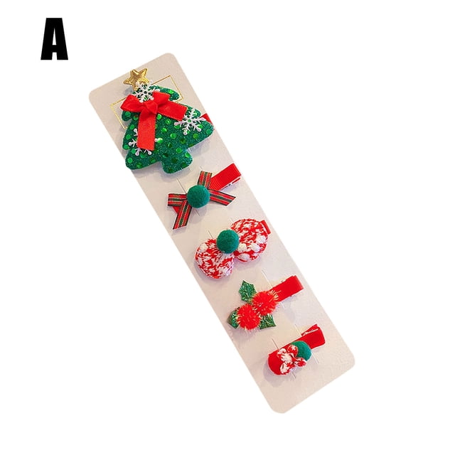 Accesorios para el cabello de Navidad para damas, divertido estampado de muñeco de nieve, fiesta, fiesta, niños, linda horquilla decorativa Wmkox8yii fajkfhkj4418