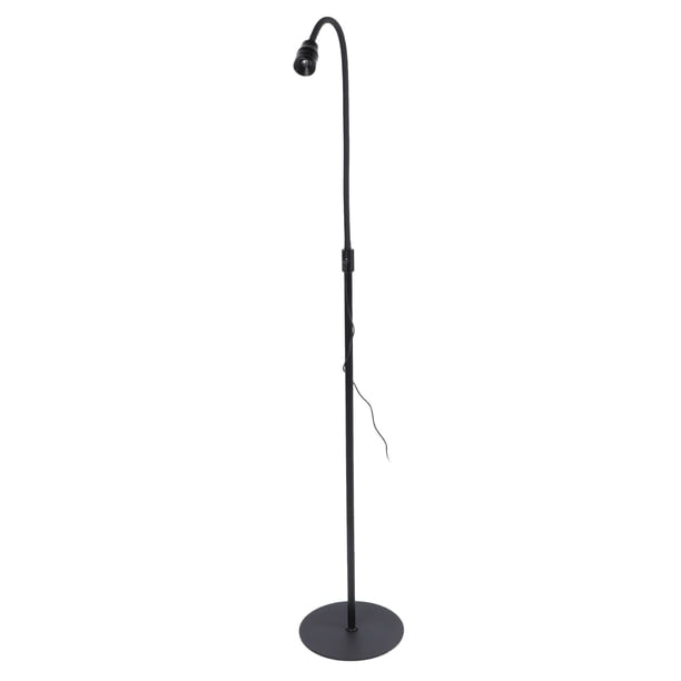 Luz De Pestañas UV, Lámpara UV Para Extensiones De Pestañas, Cuello De Cisne Flexible De 10 W Con Control De Pedal Para Salón