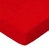 SheetWorld Fitted 100% Cotton Flannel Play Yard Sheet Fits BabyBjorn Travel Crib Light 24 x 42, Flannel FS8 - Red