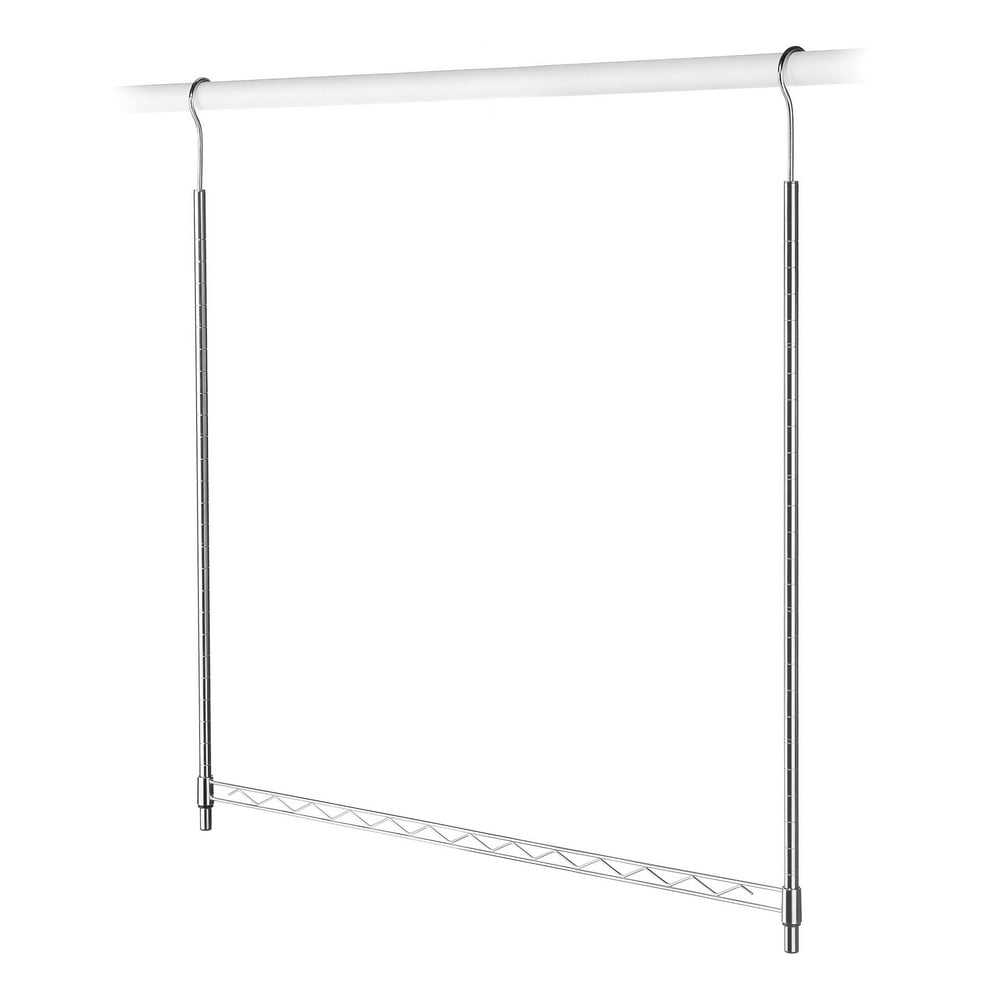 Whitmor Double Rod Closet Extender Chrome 2.75" x 34.75" x 33.5