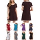 thumbnail image 4 of Vestido de tumbona para mujer, camisones sueltos de manga corta, pijamas para descansar MABOTO Vestido, 4 of 7