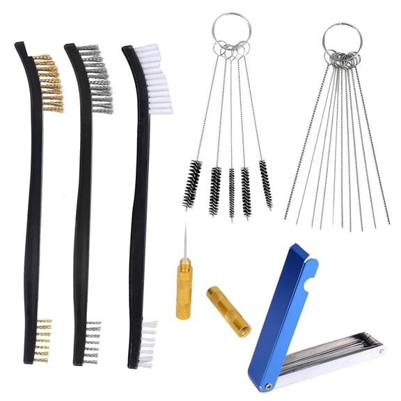 Kit de limpieza de carburador de motocicleta, herramienta de limpieza con punta de soplete, práctico y resistente, accesorios para motocicleta.