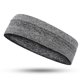 thumbnail image 2 of Diadema deportiva para entrenamiento, banda para el sudor para hombres y mujeres, para correr, tenis, baloncesto, gris YUNYI BRAND  Deportes, 2 of 8