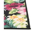 thumbnail image 5 of Jill Zarin Caribbean Outdoor Collection Area Rug - Saint Lucia (2' x 5' 1" Runner Multi/Black), 5 of 6