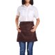 thumbnail image 3 of Delantal 100% Duradero Y Cómodo, Delantal Corto, Para Bar Staff Baristas YLSHRF Apron with Pockets, 3 of 6