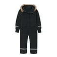 thumbnail image 4 of Krdevn Glow In The Dark Kids Water Snowsuit Insulated Jumpsuit for Cold Weather Outdoor Winter Play and Activities,Kids Outfit,8-9 Years, 4 of 5