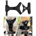 thumbnail image 2 of HAHDAXIA Anti-Pull Dog Harness for Small Dogs, Reflective Soft Padded Dog Harnesses, Adjustable, Breathable Chest Harness with Safe Easy Control Handle, Black, S, 2 of 6
