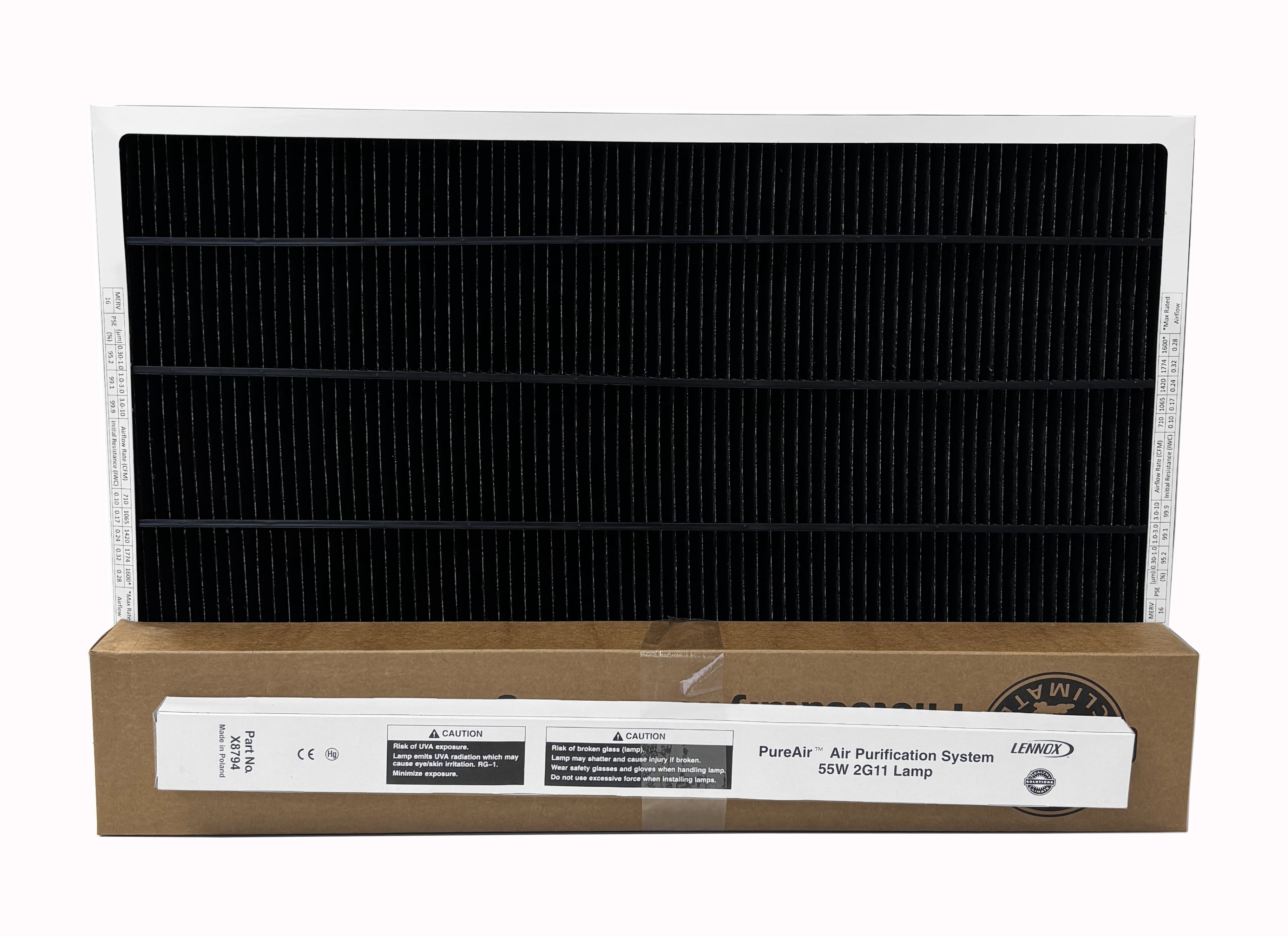 Lennox Healthy Climate PureAir 612988-02, PCO3-16-16 Annual