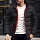 thumbnail image 1 of Puntoco Chaqueta Acolchada De Manga Larga Con Cuello Alto Y Bolsillos Con Cremallera Informal Para Hombre, 1 of 8