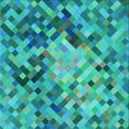 thumbnail image 1 of Ahgly Company Machine Washable Indoor Square Transitional Dark Cyan Green Area Rugs, 8' Square, 1 of 7