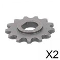 thumbnail image 1 of Piñón de rueda de cadena,25H 13T Reemplazo de piñón de motor de cadena de metal,Piñón de motor Engranajes de piñón Piñón de rueda de cadena,Piñón de motor Piñón de motor MY1020 de, 1 of 8