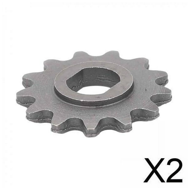 Piñón de rueda de cadena,25H 13T Reemplazo de piñón de motor de cadena de metal,Piñón de motor Engranajes de piñón Piñón de rueda de cadena,Piñón de motor Piñón de motor MY1020 de