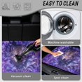 thumbnail image 5 of Xixirimido Mystic Purple Forest Wolf Print SUV Cargo Liner Car Trunk Mat Universal Trim-to-Fit All Weather Cargo Mats for Most Car Model Trunk Liner Floor Mat Cargo Cover, 5 of 7