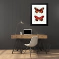 thumbnail image 4 of John Merton Aldrich 18x24 Black Modern Framed Museum Art Print Titled - Moths (1929-1932), 4 of 5