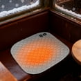 thumbnail image 5 of ERK 1Pcs Portable Heated Seat Cushion USB Fast Heating Pad For And Seat, 5 of 5