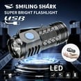 thumbnail image 4 of 3LED Mini Torch With Pen Clip Waterproof Rechargeable Outdoor Super Bright Torchlight Lamp For, 4 of 8
