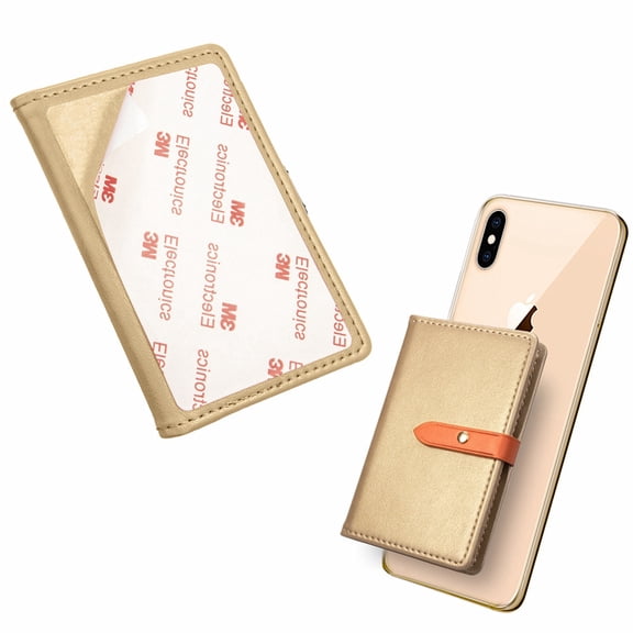 unbranded Money Clip Custom Business Cards Self-adhesive Phone Wallet