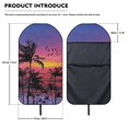 thumbnail image 3 of Uorisanigo Butterfly Car Seat Towel Cover Fashion Auto Interior Waterproof Soft Auto Seat Covers Anti-Slip Vehicle Seat Protector Universal Size Fit for Most Cars SUVs Trucks Vans, 3 of 6