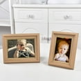 thumbnail image 4 of 4x6 Picture Frame Black Wood Displays 3.5x5 Photo Frame with Mat or 4x6 Inch Without Matted Shatter-Resistant Glass Table Top Display and Wall Mounting Photo Frame, 4 of 19