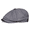Dark Grey, variant on Vintage Newsboy Cap for Men Women, 8 Panel Octagonal Beret Flat Cap, Cotton Casual Hat with Metal Snap Adjustable Back, One Size Fits 56-59cm (22"-23.2")