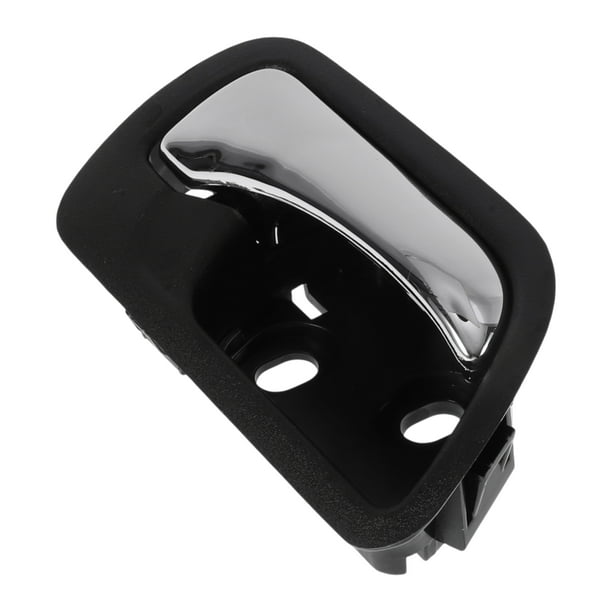 Mango de puerta interior del lado del pasajero delantero para Honda Accord 2003-2007 Mango de puerta interior Negro Cromo 1 Pc