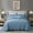 Ashley Blue, variant on HZ & HY Oversized King Bedspread, Ultrasonic Coverlet Bedding Set, Lightweight Thin Comforter, Reversible, 5 Piece, 100% Microfiber, Navy Blue