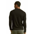 thumbnail image 2 of Men's Henley 3-Button Pullover Cotton T-Shirt Long Sleeve Crew Neck, 2 of 2