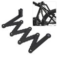 thumbnail image 1 of Bike Lock, Alloy Steel Foldable Black Cycling Lock,  Bike Tool for Bicycle Bike Bicycle Security Accessory, 1 of 8