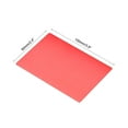 thumbnail image 3 of Uxcell Blank Metal Card Anodized Aluminum Plate for DIY Laser Printing Red 3.9"x 2.4"x 0.02", 3 of 7
