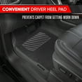 thumbnail image 4 of MotorTrend SpeedSeries Carpet Car Floor Mats Set - Universal Fit for Cars, Trucks, SUVs, Vans - Set of 4, Black & Gray Car Mats Car Carpet Mats, 4 of 7