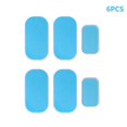 thumbnail image 1 of Greeniant Juego de adhesivos de hidrogel para almohadillas de repuesto para entrenadores Gimnasios en casa 6 piezas Greeniant OD009972-01, 1 of 1