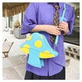 thumbnail image 5 of PEACNNG New Mushroom Stylish Bag for Women and Girls A Playful Fusion of Style and Whimsy in a Laser-Spliced Mushroom Shoulder Bag for Fashion-Forward, 5 of 5