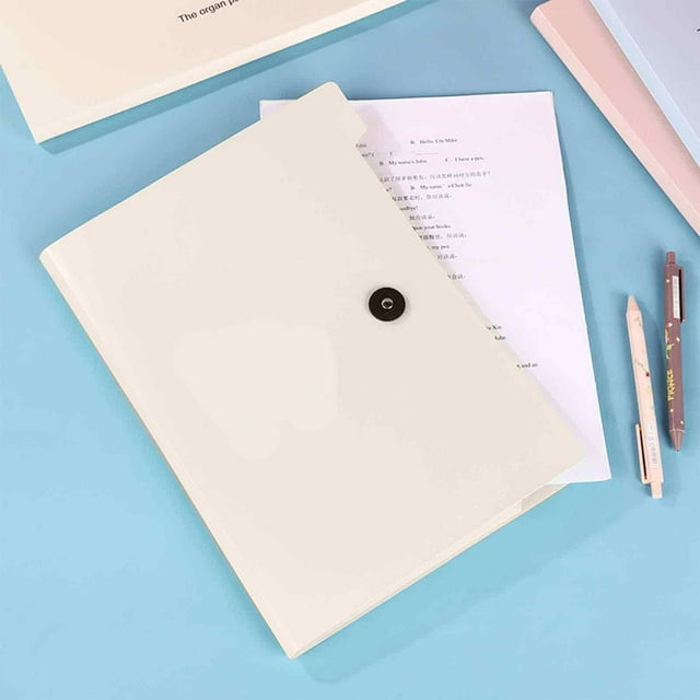 Chmadoxn Office Storage & Organization,Closet Organizers and Storage, A4 Portable Folder Test Paper Bag Student Multi Layer Large Capacity Accordion Bag Test Paper Storage Bag File Folder