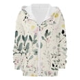 thumbnail image 5 of Bovemsi Sweatshirt for Women Long Sleeved Spring And Autumn Zipper Hoodie With Hat Camo Hoodie, 5 of 7