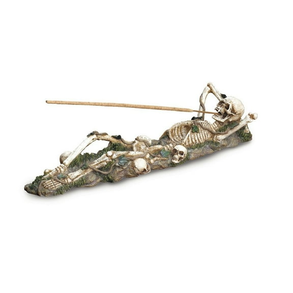 SKELETON INCENSE BURNER HOLDER